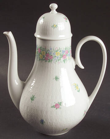 Garland (Multicolor, Romance) Coffee Pot & Lid