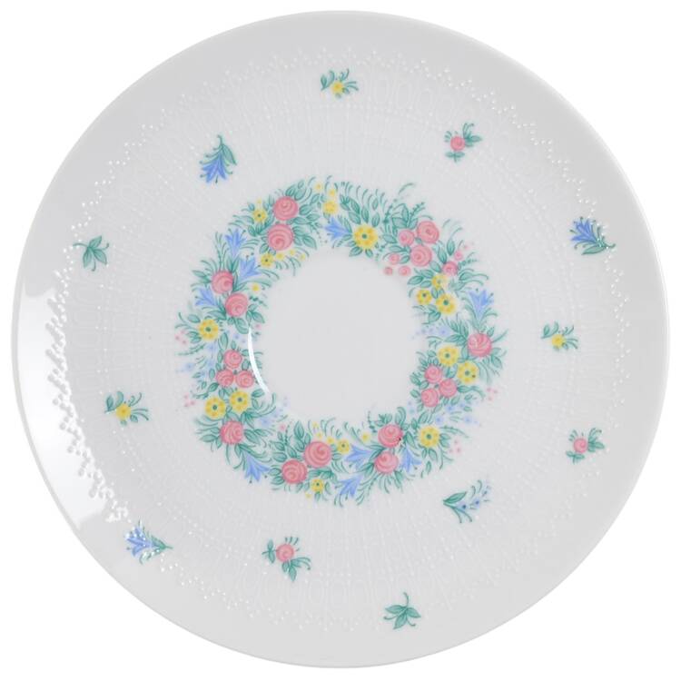 Garland (Multicolor, Romance) Saucer for Cream Soup Bowl