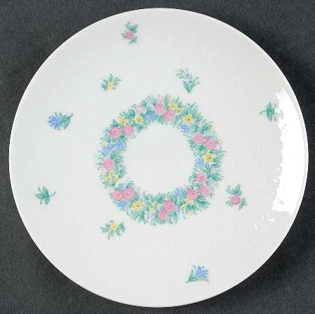 Garland (Multicolor, Romance) Bread & Butter Plate