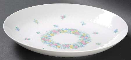 Garland (Multicolor, Romance) Large Coupe Soup Bowl