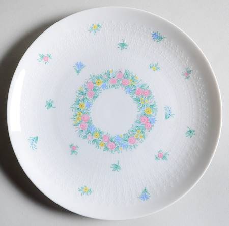 Garland (Multicolor, Romance) Salad Plate