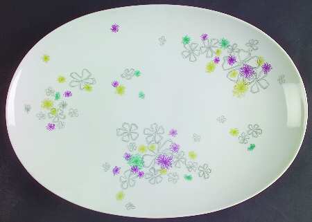 Gayety 13" Oval Serving Platter