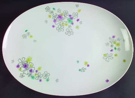 Gayety 16" Oval Serving Platter