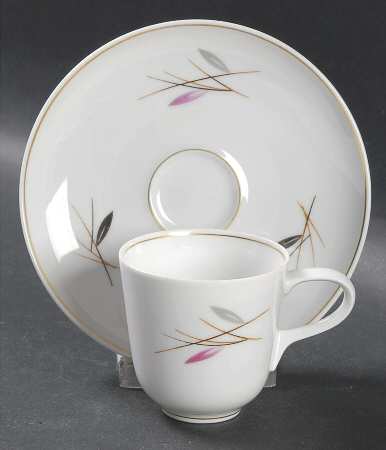 Geisha Flat Demitasse Cup & Saucer Set