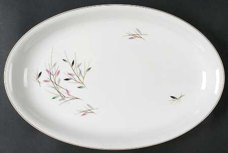 Geisha 15" Oval Serving Platter