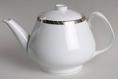 Gloriette Platin Teapot & Lid