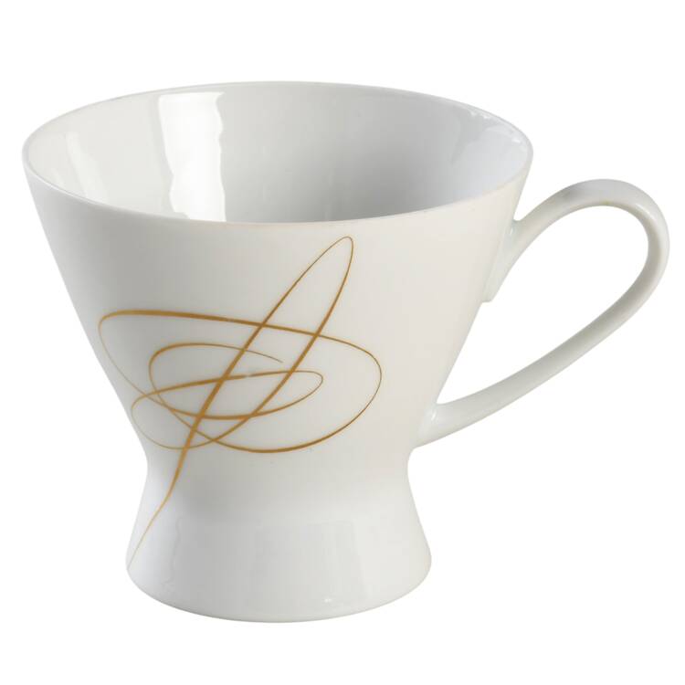 Gold Accord Footed Cup