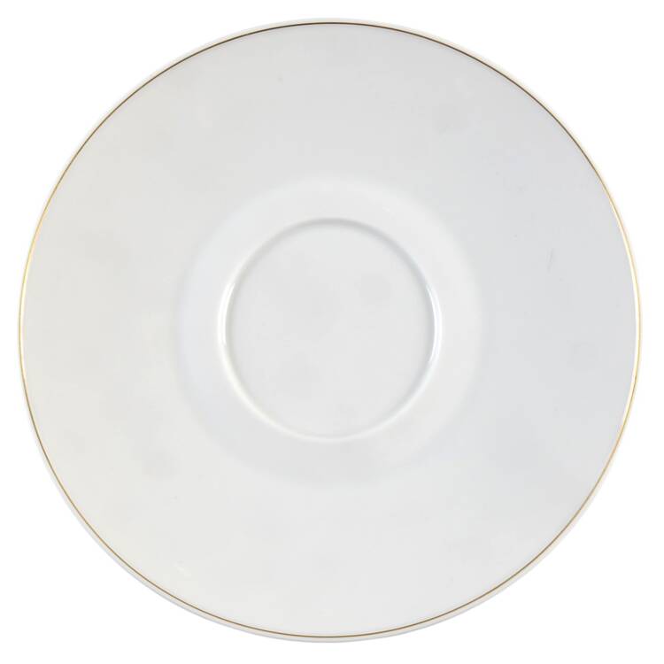 Gold Accord Saucer for Cream Soup Bowl
