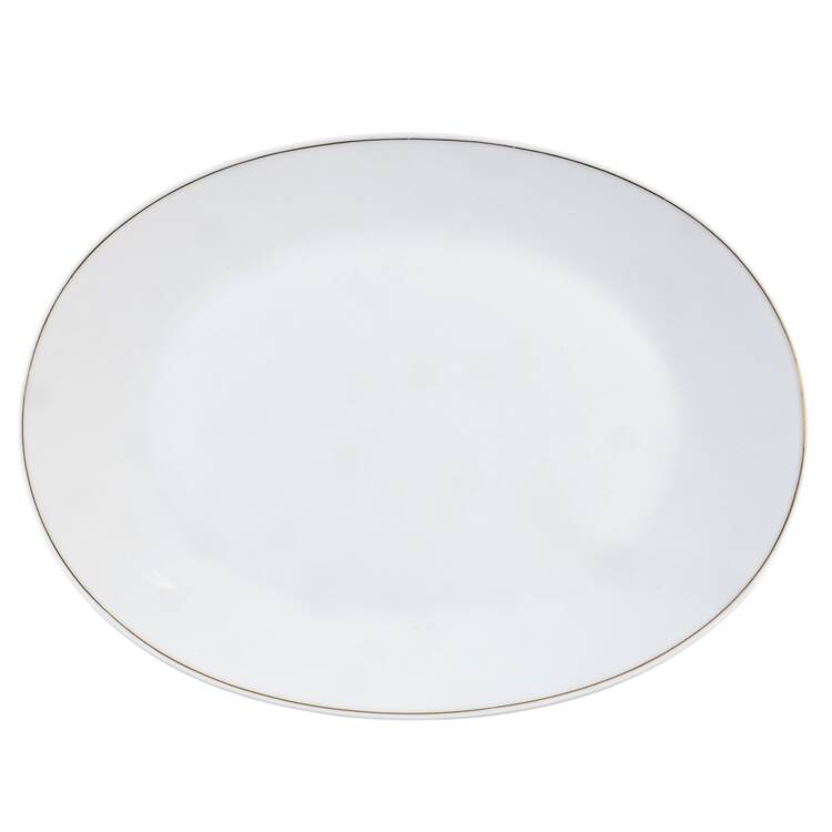 Gold Accord 11" Oval Serving Platter