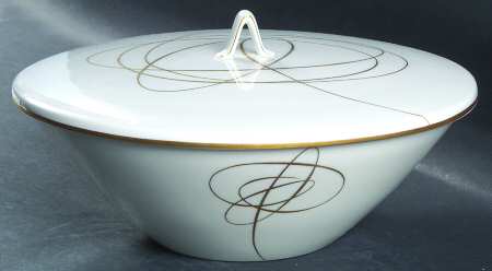 Gold Accord Round Covered Vegetable-Uses RV9 as Base+CVLRV9