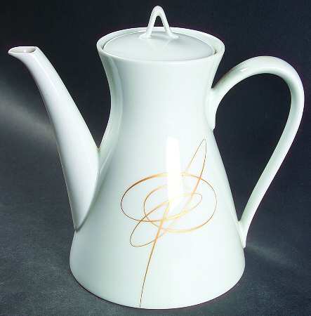 Gold Accord Teapot & Lid