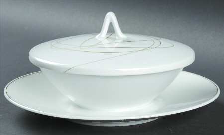 Gold Accord Butter Box & Lid