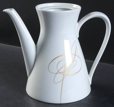 Gold Accord Teapot No Lid