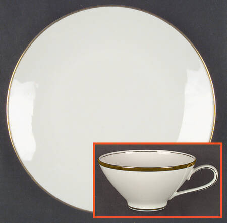 Gold Band (Bettina, Ivory) by Rosenthal - Continental