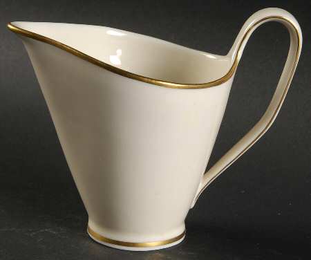 Gold Band (Bettina, Ivory) Creamer