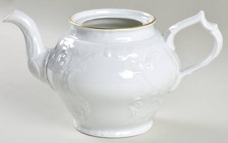 Gold Band (Sanssouci, White) Teapot No Lid