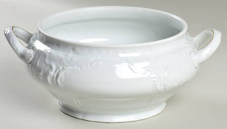 Gold Band (Sanssouci, White) Tureen No Lid
