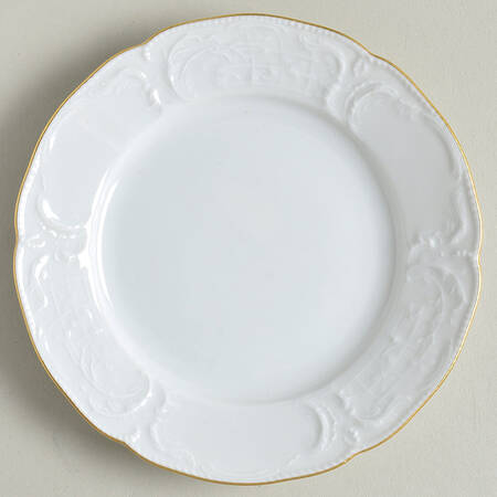 Gold Band (Sanssouci, White) Bread & Butter Plate