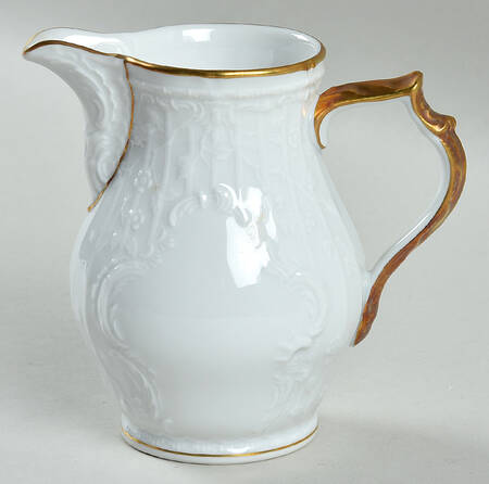Gold Band (Sanssouci, White) Creamer