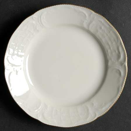 Gold Band (Sanssouci, White) Bread & Butter Plate