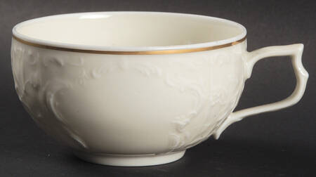 Gold Band (Sanssouci, Ivory) Flat Cup