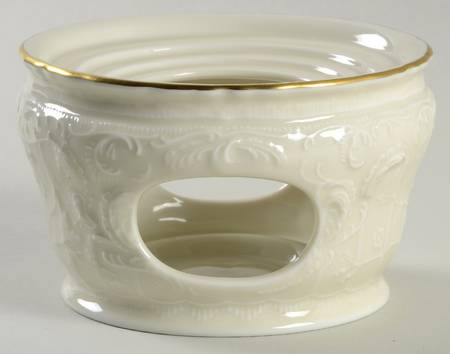 Gold Band (Sanssouci, Ivory) China Warmer Stand