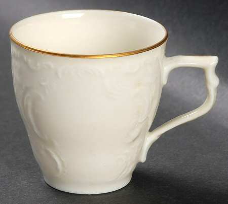Gold Band (Sanssouci, Ivory) Flat Demitasse Cup