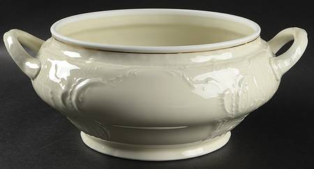 Gold Band (Sanssouci, Ivory) Tureen No Lid