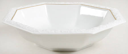 Gold Band (Maria, Thin Gold Band) 9" Round Vegetable Bowl