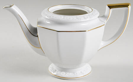 Gold Band (Maria, Thin Gold Band) Small Teapot No Lid