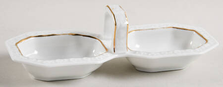 Gold Band (Maria, Thin Gold Band) Double Salt Dip