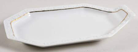 Gold Band (Maria, Thin Gold Band) Butter Tray