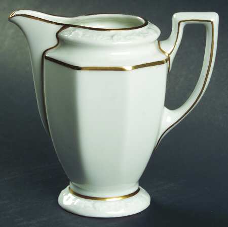 Gold Band (Maria, Thin Gold Band) Creamer
