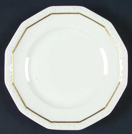 Gold Band (Maria, Thin Gold Band) Salad Plate