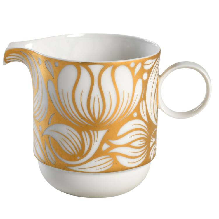 Golden Bloom Creamer