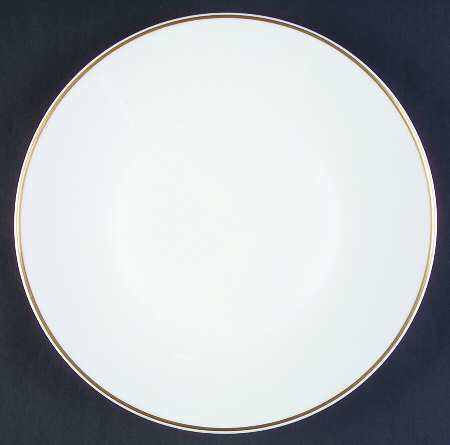 Gold Band (Linear) Dinner Plate