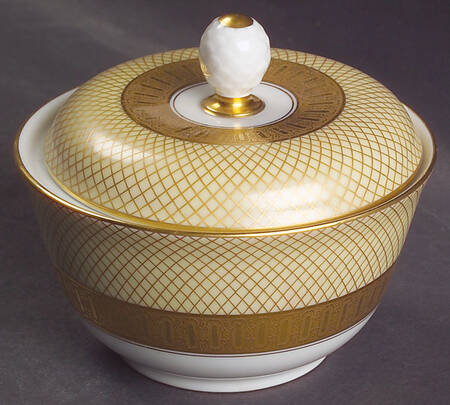Golden Grail Sugar Bowl & Lid
