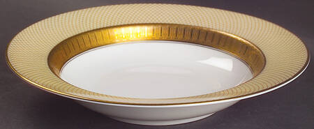 Golden Grail Rim Soup Bowl