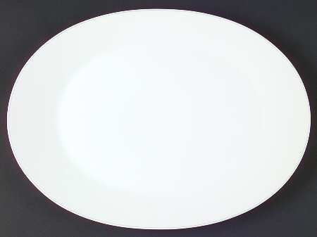 Goldfond Blue 15" Oval Serving Platter