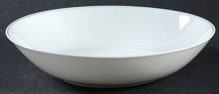 Goldfond Blue Coupe Soup Bowl