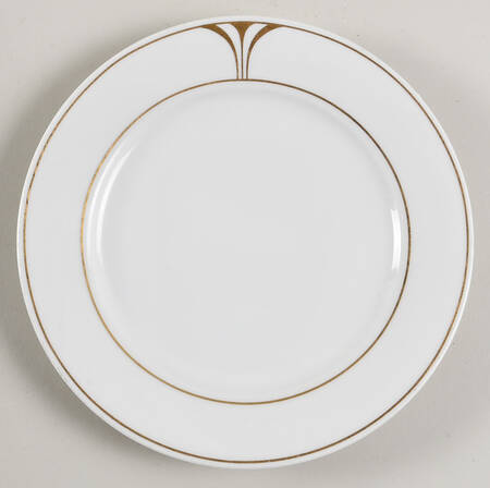 Gold (Donatello) Bread & Butter Plate