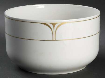Gold (Donatello) 8" Salad Serving Bowl