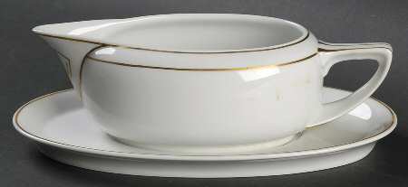 Gold (Donatello) Gravy Boat & Underplate