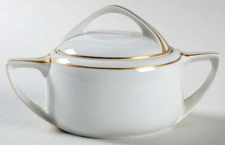 Gold (Donatello) Small Sugar Bowl & Lid