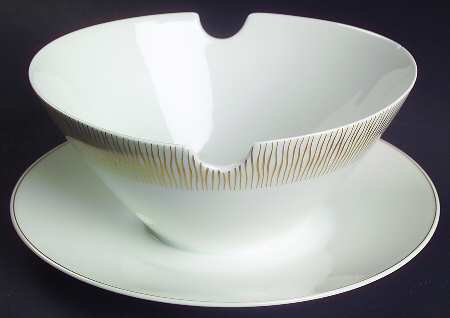 Goldstrahlen Gravy Boat with Attached Underplate