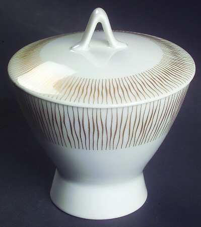 Goldstrahlen Sugar Bowl & Lid