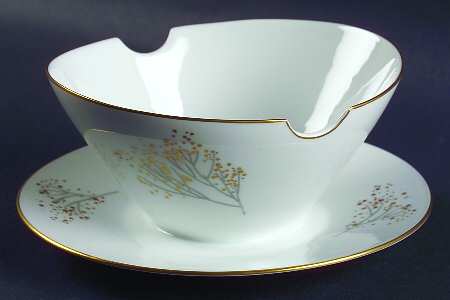 Goldzweig Gravy Boat with Attached Underplate