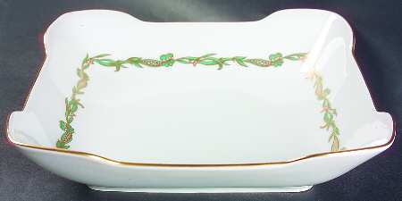 Goldcrest Emerald 9" Square Vegetable Bowl