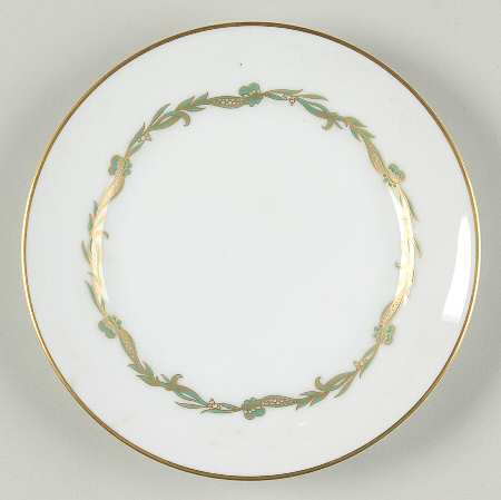 Goldcrest Emerald Bread & Butter Plate