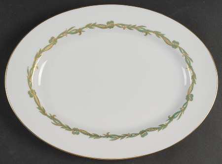 Goldcrest Emerald 12" Oval Serving Platter